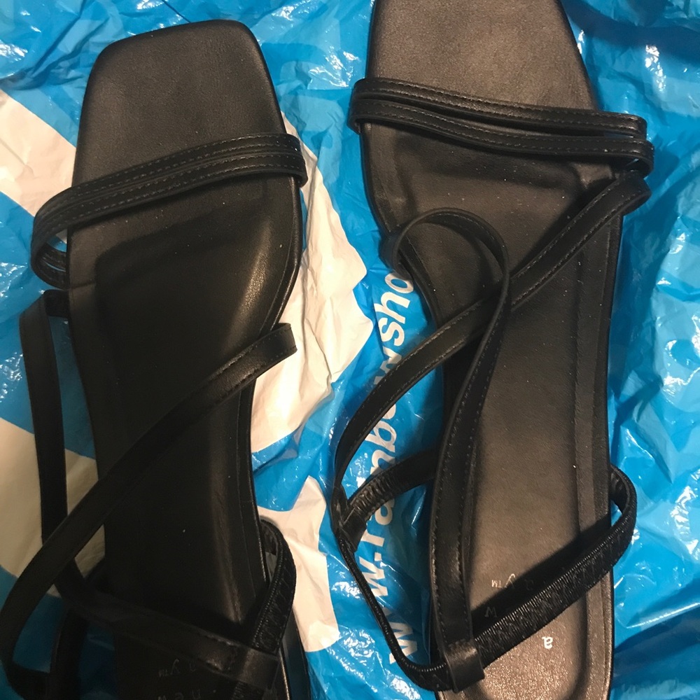 Black sandals